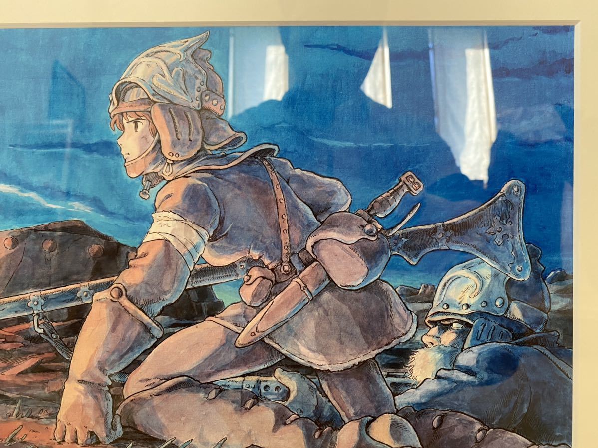 美品】風の谷のナウシカ 複製原画 トルメキア戦役 Original Art Display