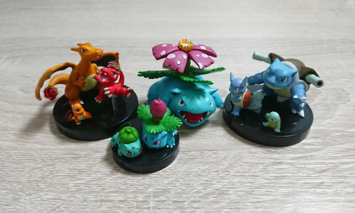 袋未開封 立体ポケモン図鑑 フシギダネ フシギソウ フシギバナ 袋未