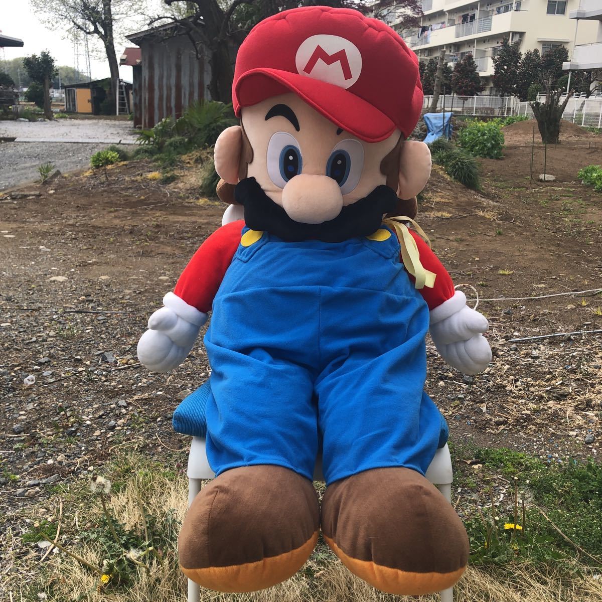 希少マリオパーティ5 マリオ ぬいぐるみ Mサイズ三英貿易 任天堂