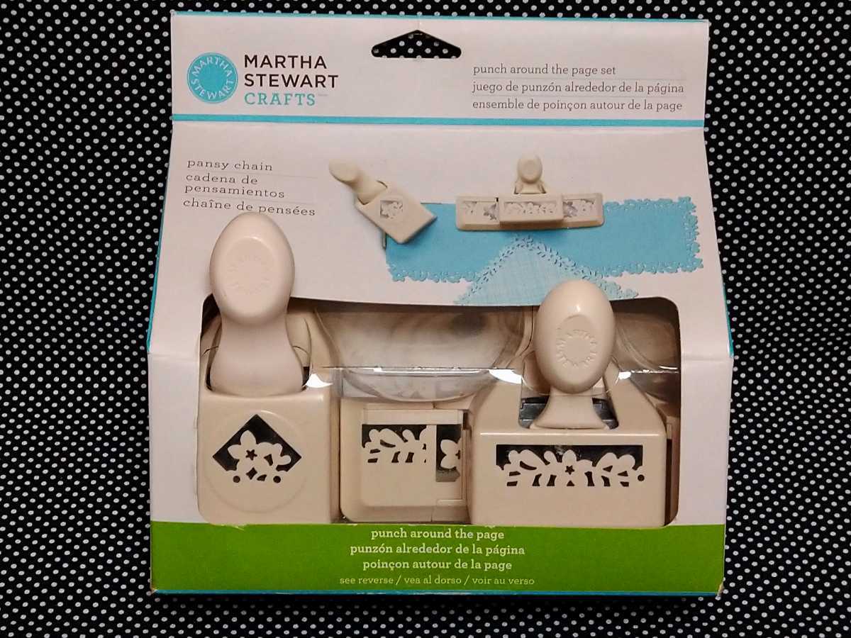 DECOP eKクラフトパンチ マーサスチュワート5個set DECOP eKクラフト