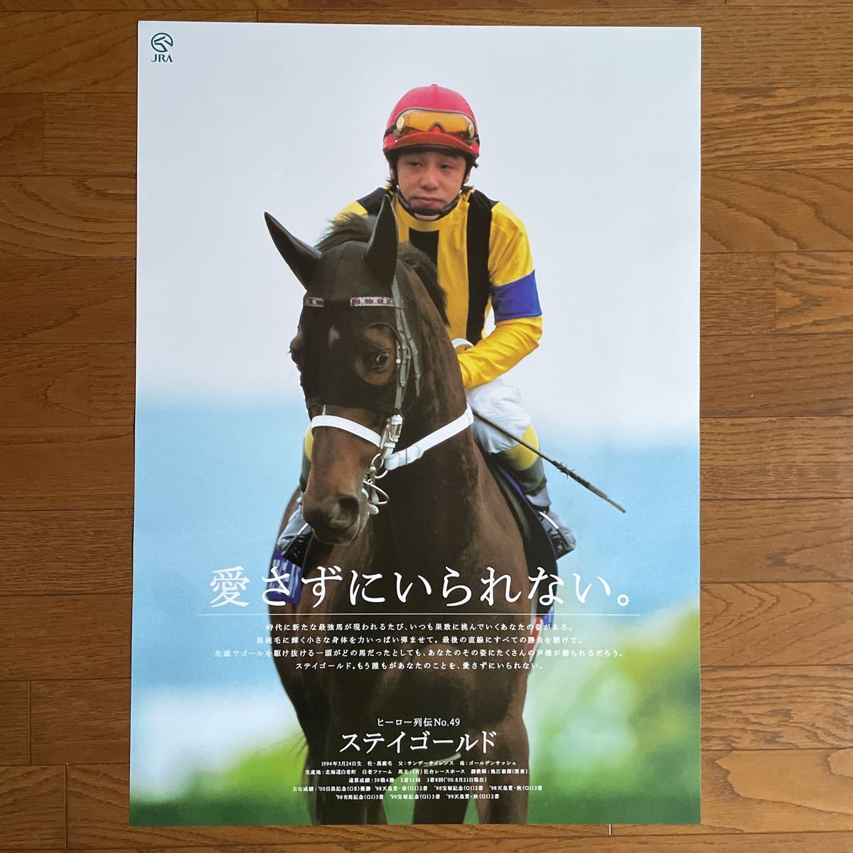 非売品】オルフェーヴル ヒーロー列伝 ポスター B1サイズ 競馬 ウマ娘