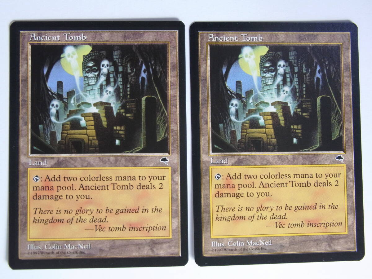 古えの墳墓 4枚セット 日本語版 MTG 古えの墳墓 日本語 4枚セット MTG