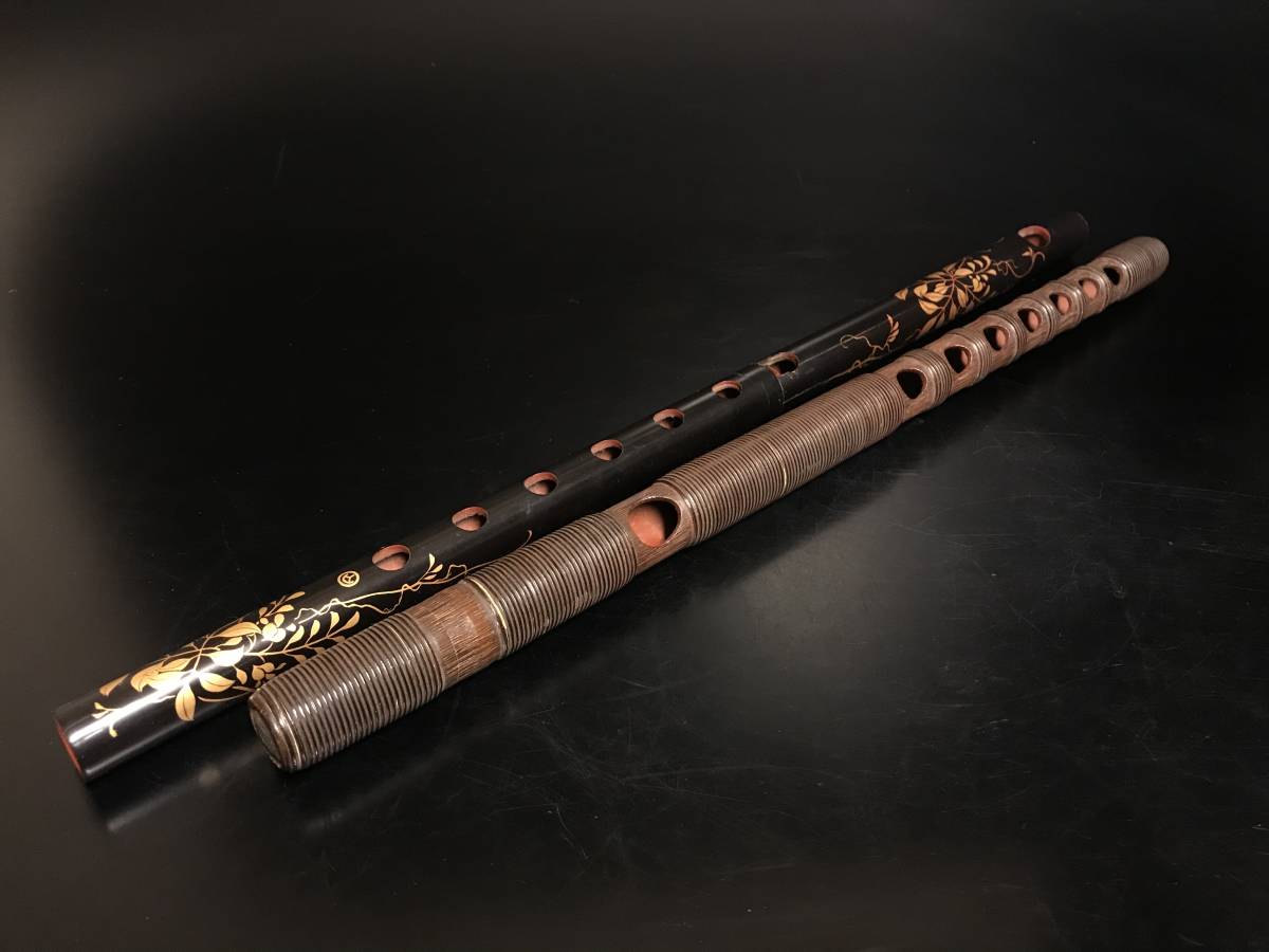 コレクター垂涎・福田泰彦作龍笛（雅楽横笛）