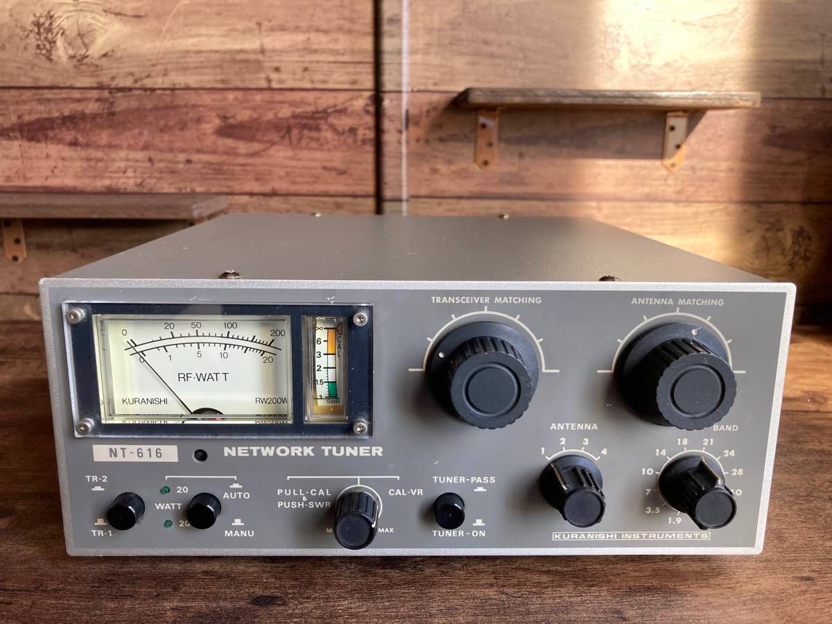 クラニシ NT-535 HF/50MHz 200W アンテナチューナーSWR計 クラニシ NT