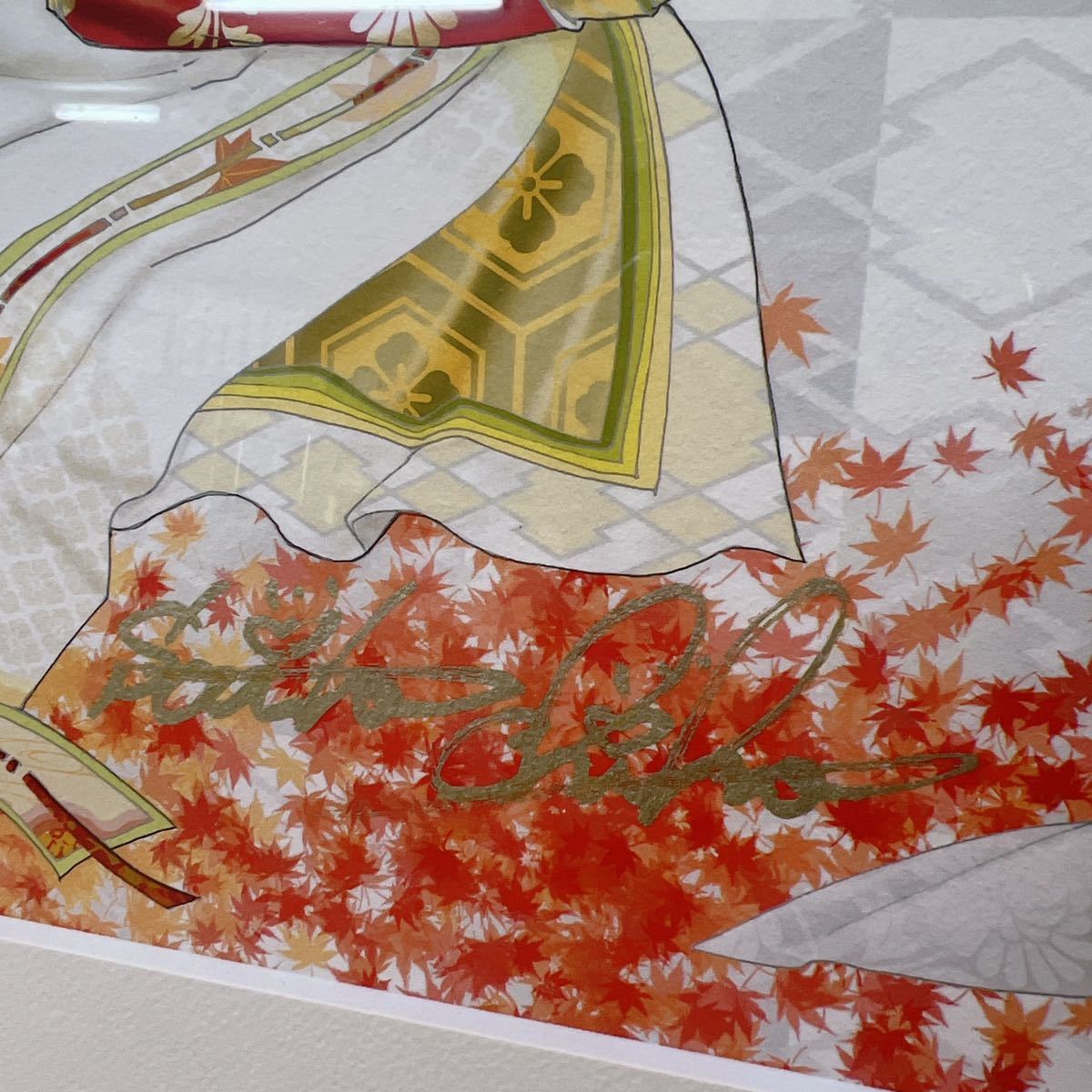 直筆サイン入り】とりかえばや 複製原画 さいとうちほ 目立った傷や