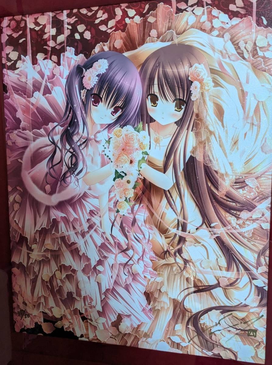 ☆1日限定☆アールビバン てぃんくる 版画 「MARRIAGE」 てぃんくる