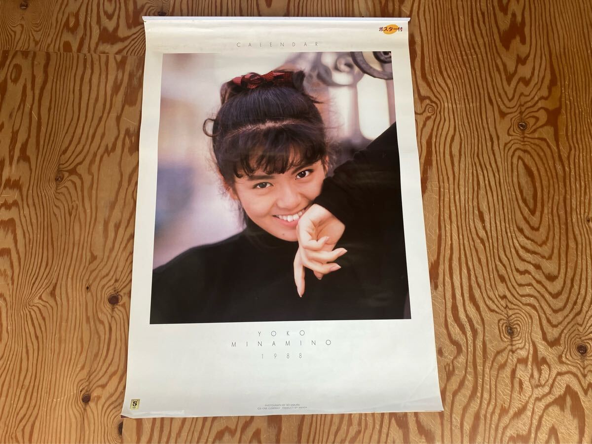 希少】 南野陽子 ポスター 日本赤十字社 献血 希少】 南野陽子