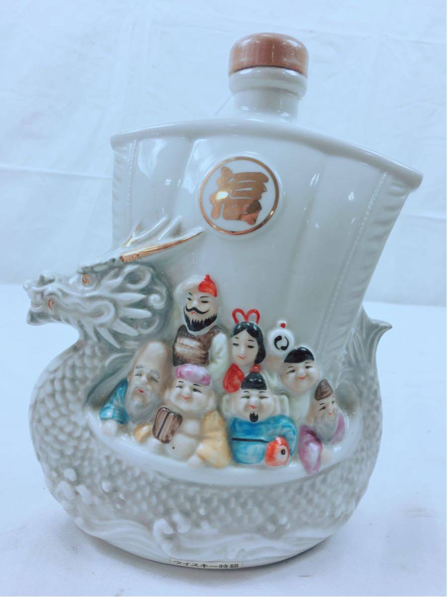 未開封】ニッカウイスキー スーパーニッカ 干支ボトル 七福竜 七福神