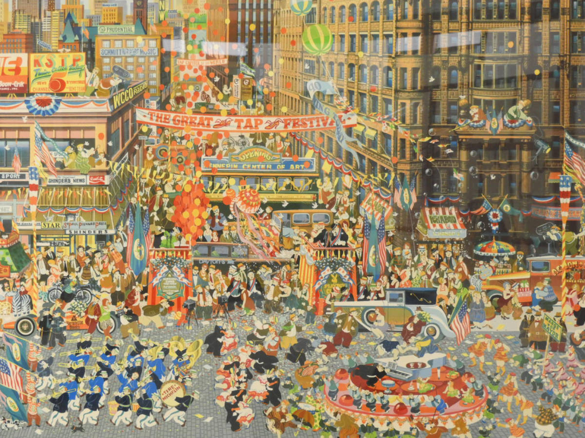 ヒロヤマガタ DANCE DANCE DANCE ダンス リトグラフ ヒロ・ヤマガタ