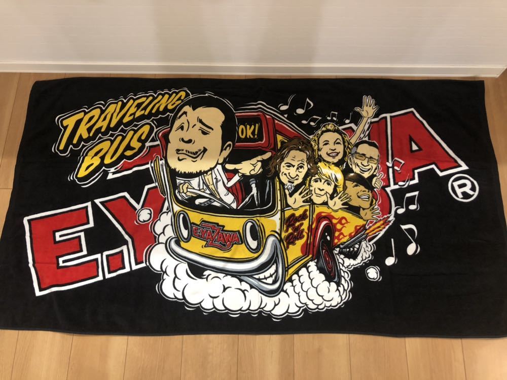 超激レア 矢沢永吉 TRAVELING BUS SBタオル 超激レア 矢沢永吉