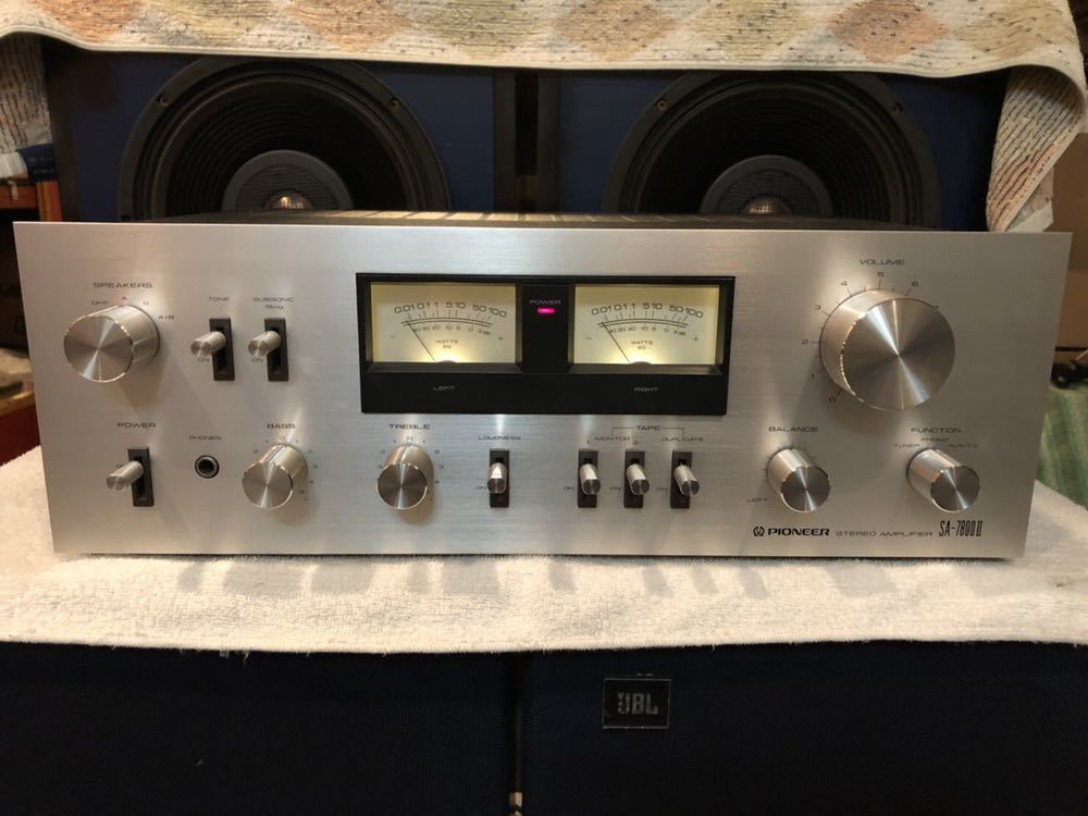Pioneer プリメインアンプ SA-8000 シルバー Pioneer プリメインアンプ