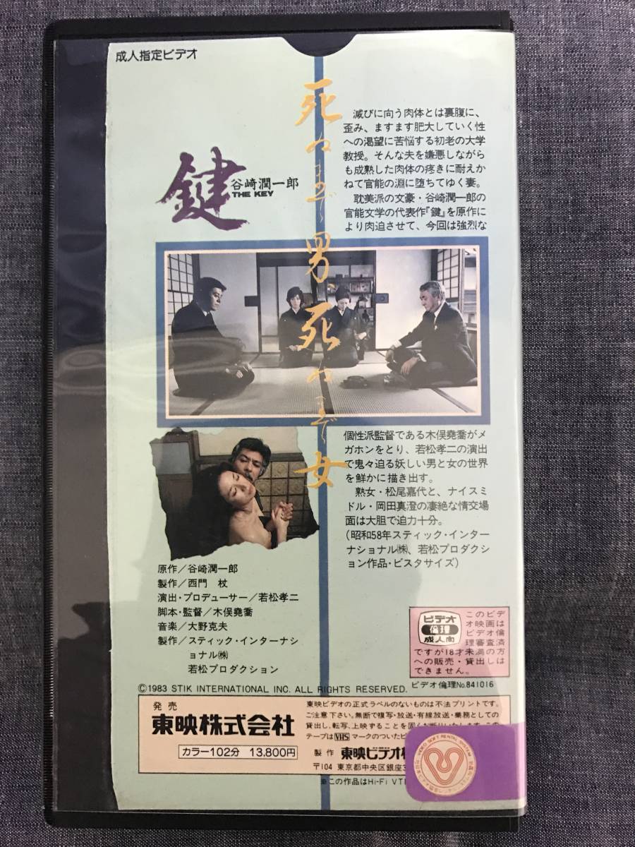 ☆鍵The Key☆映画パンフ＆チラシ☆レア物☆ミラノ座☆67年保存 ☆鍵