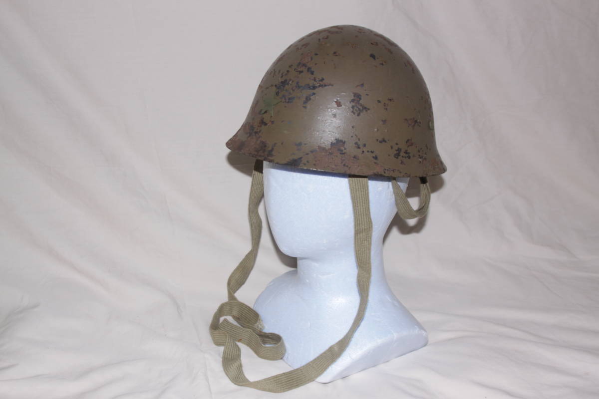 中田商店製 日本陸軍九八式鉄帽 鉄帽覆、ネット付き 日本陸軍 九〇式鉄