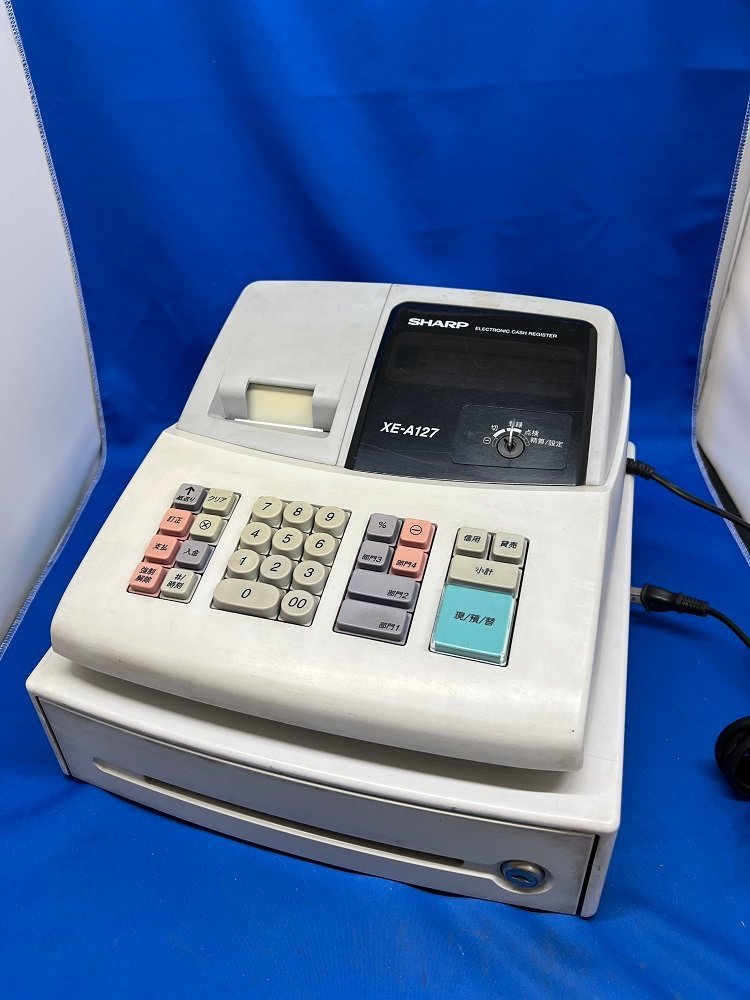 SHARP XE-A127-H 電子レジスター 【公式通販】