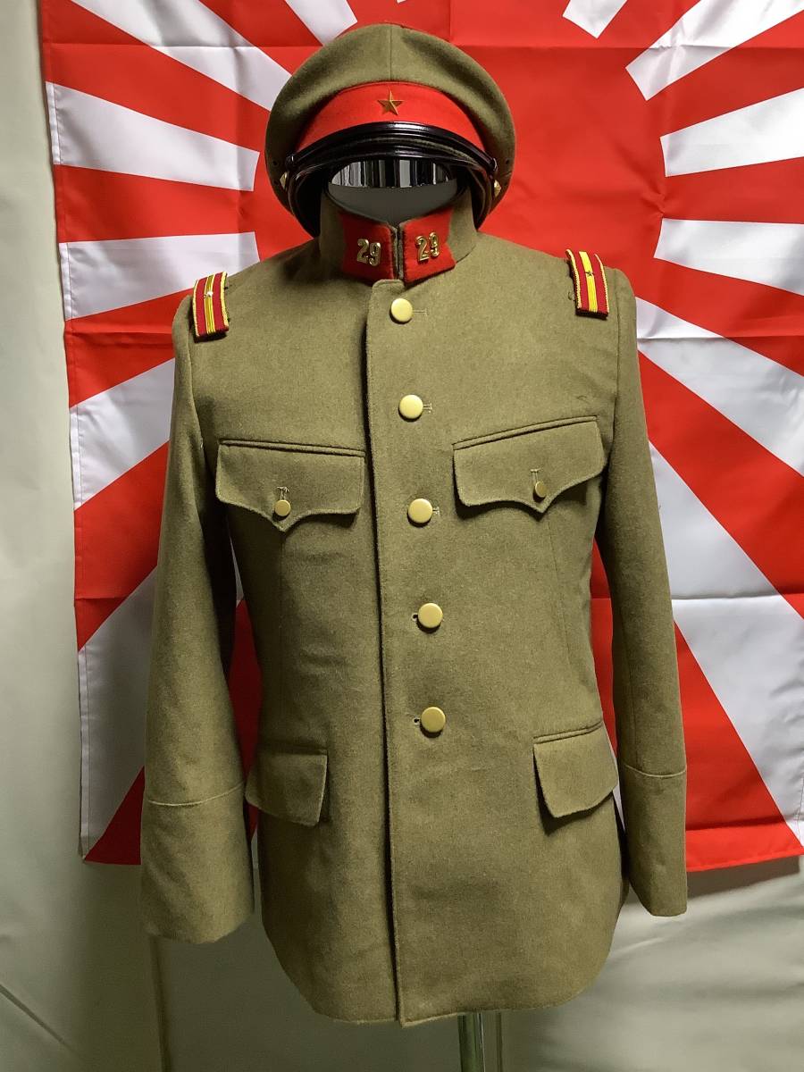 日本陸軍将校外套 昭5式 実物 実物 日本陸軍軍服(上着) 昭5