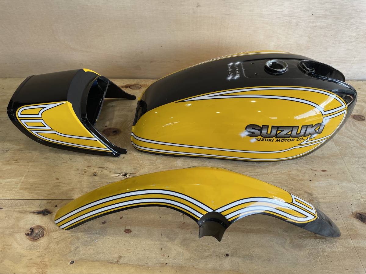 塗りたて！GS400外装セット⭐︎E2ライン激ラメスターレインボー