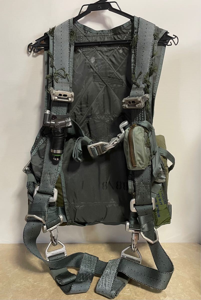 米軍実物 フライト装備 落下傘トルソーハーネス USAF空軍USN