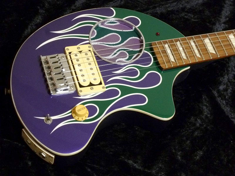 フェルナンデス ZO-3 ギター ファイヤーパターン