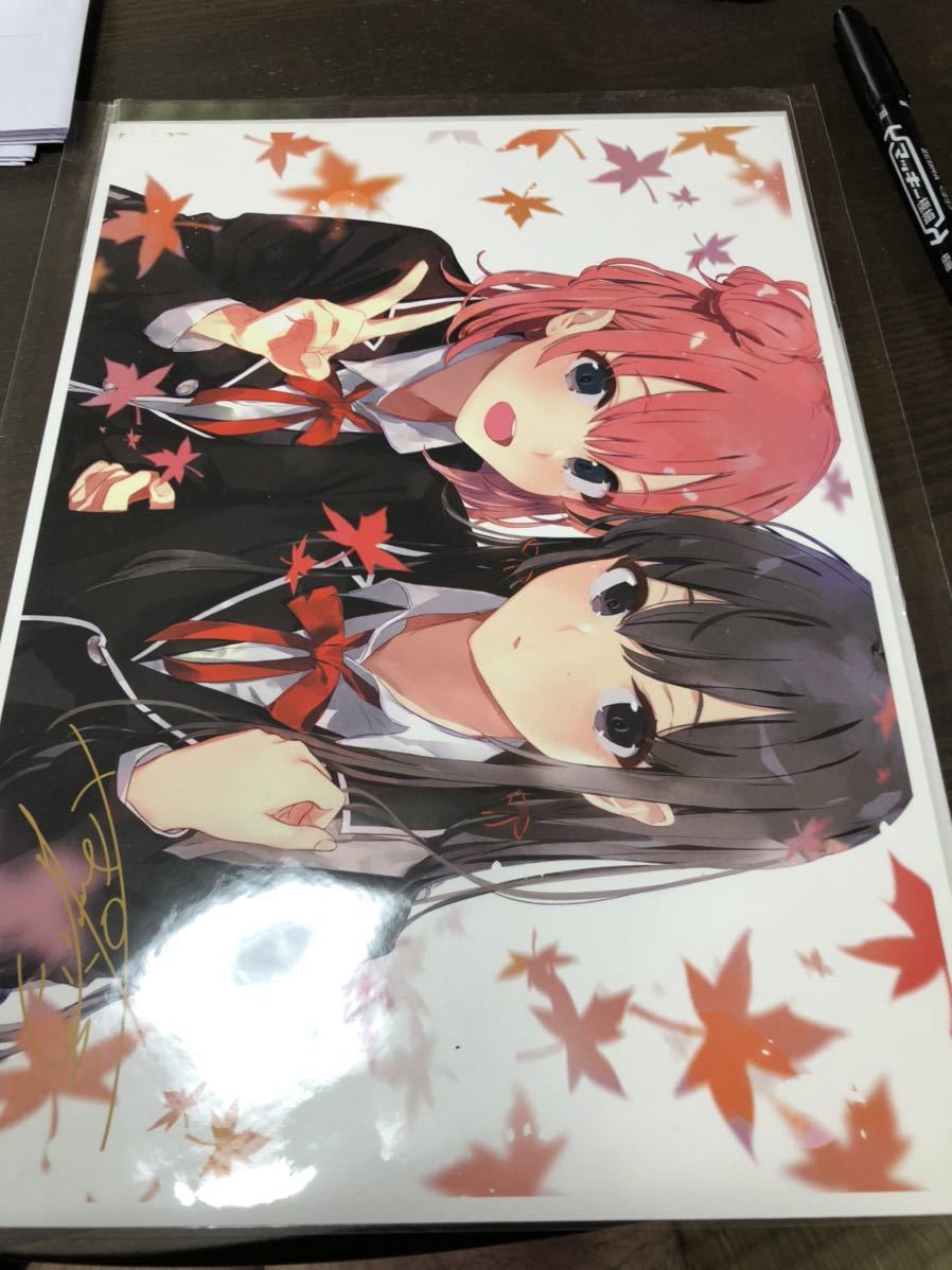 ぽんかん8展 ミニアートグラフC おまけ付き 俺ガイル 2019年 ぽんかん