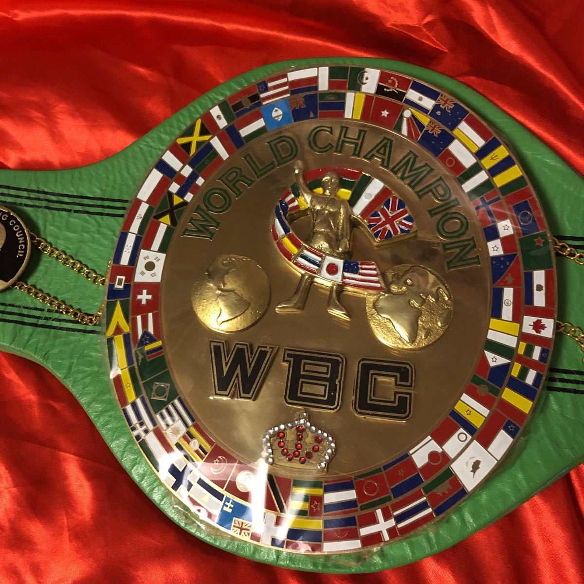 ☆希少！☆REYES製☆WBCレプリカチャンピオンミニベルト☆本革 ☆希少！