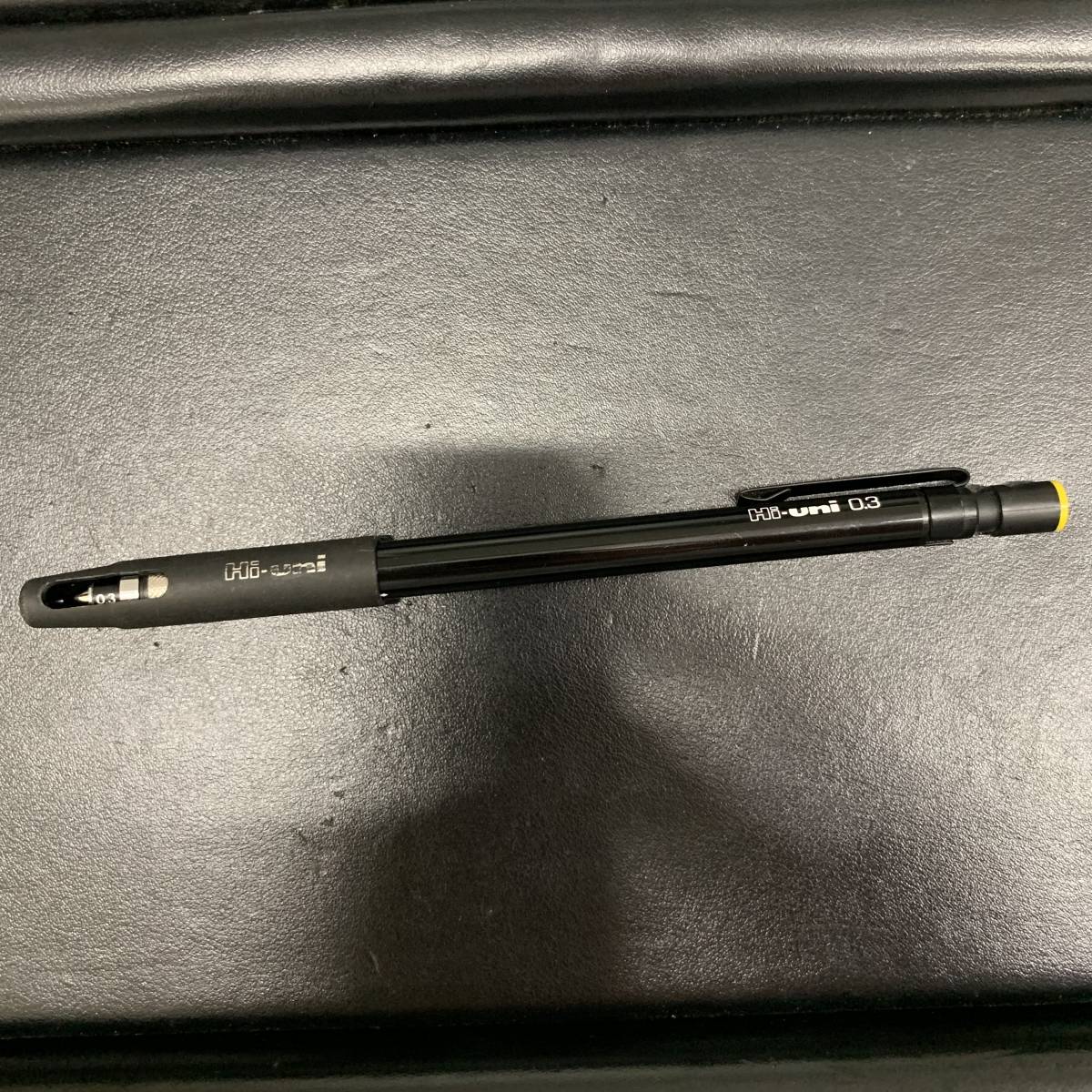 □未使用 三菱 Hi-uni5-5050 製図用シャーペン 0.5mm 指先ノック Hi-uni