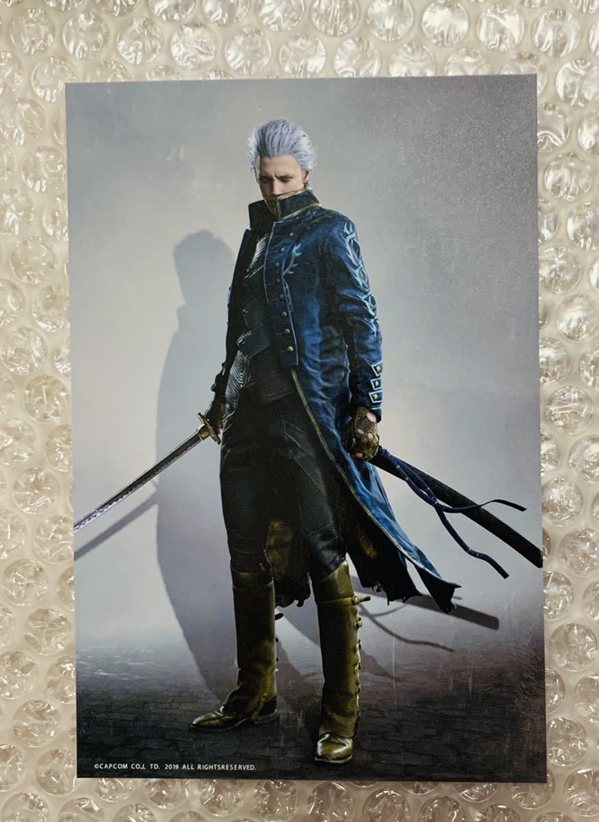 DMC5 バージル カプコンカフェ 特典 ポストカード デビルメイクライ5