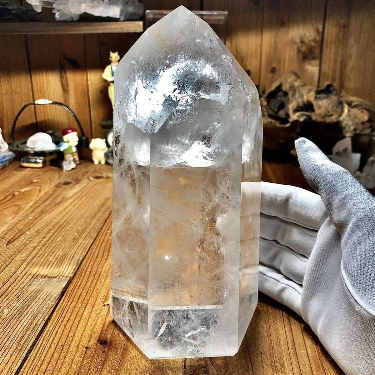 巨大☆水晶☆柱☆希少☆ブラジル産☆約2.8KG☆天然水晶☆天然石