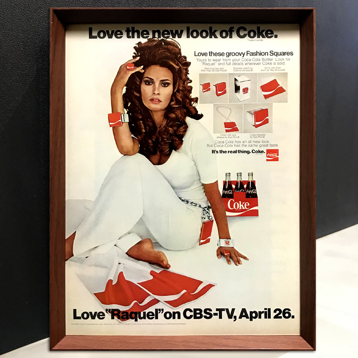 アメリカ1970年代 ポスター額装付き 【公式通販】