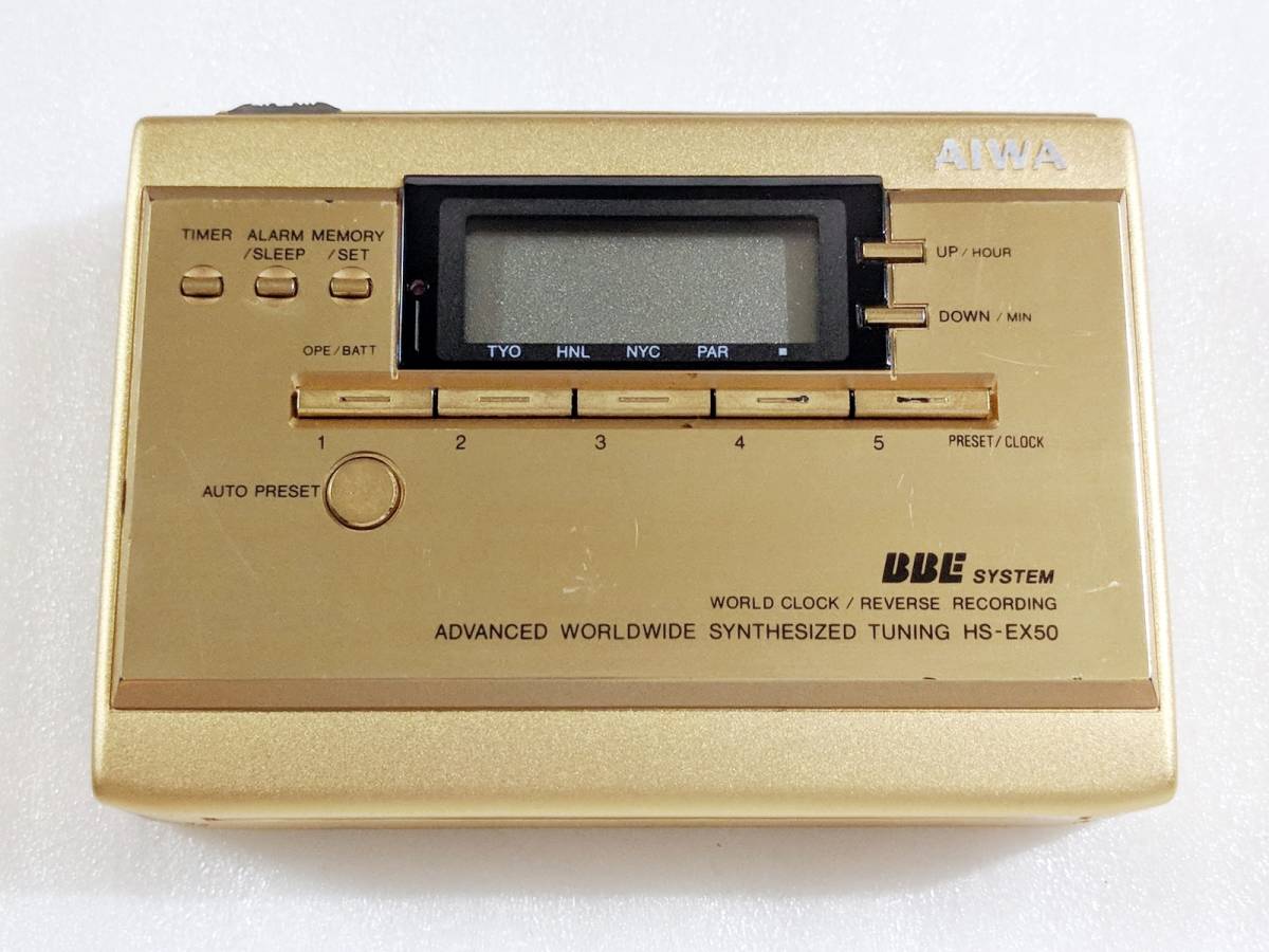 AIWA ステレオカセットレコーダー hs-j20 ウォークマン