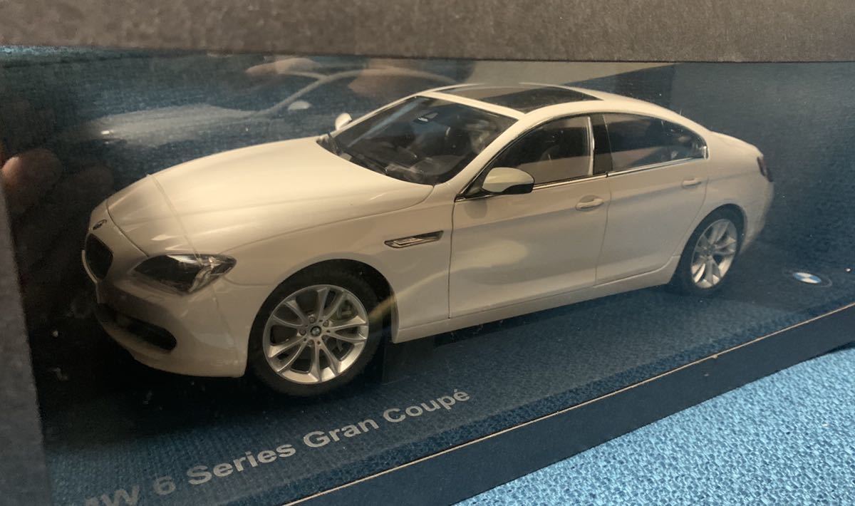 BMW 6シリーズ グランクーペ 1/18 ミニカー 白