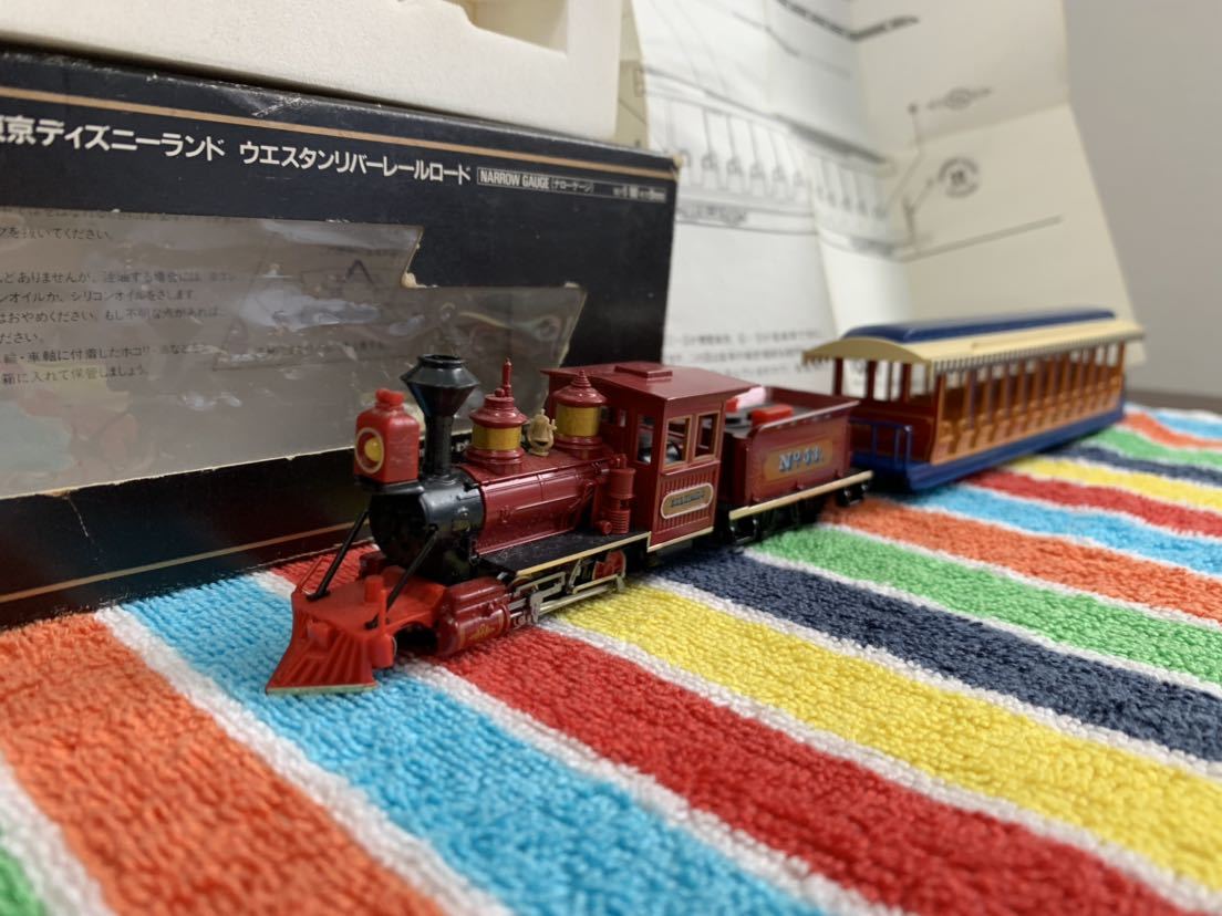 東京ディズニーランドウエスタン・リバー鉄道スケールモデル TOMY