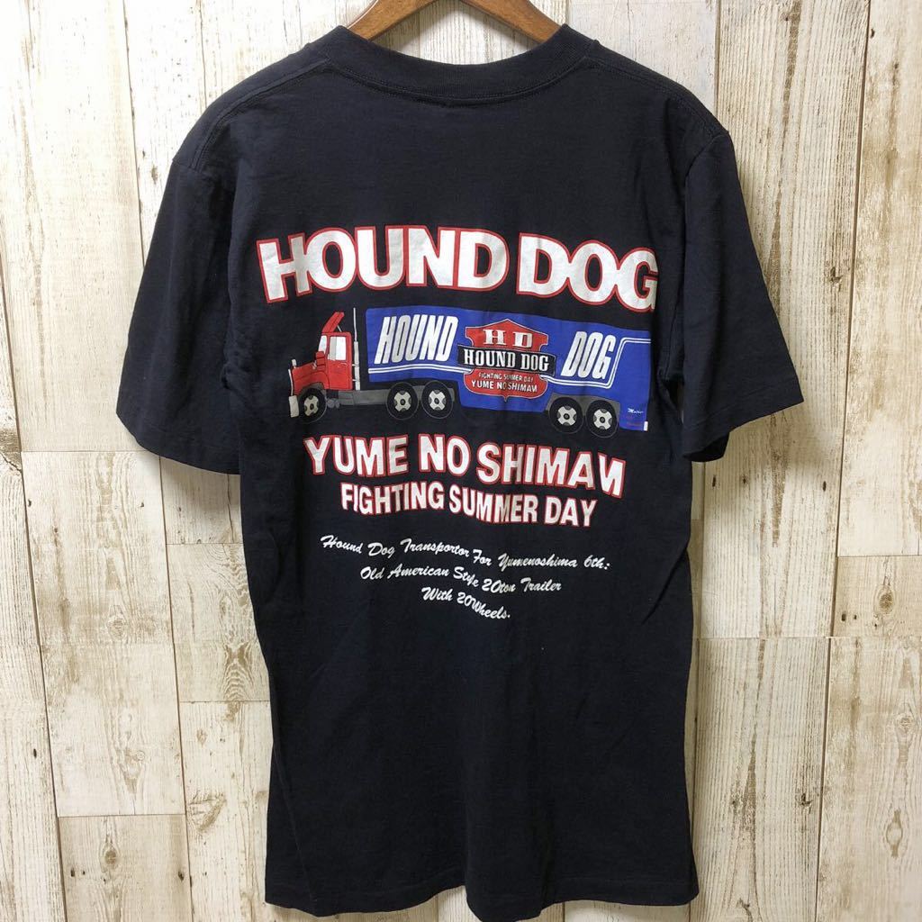 ハウンドドッグ Tシャツ 夢の島7th
