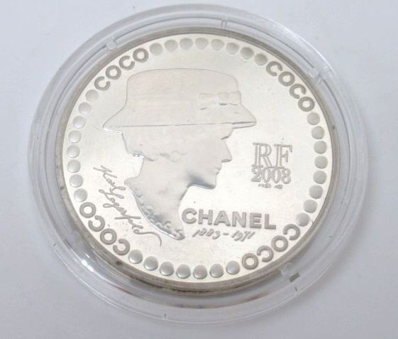 ☆COCO CHANEL/ココシャネル 2008年 生誕125周年記念 5ユーロ プルーフ