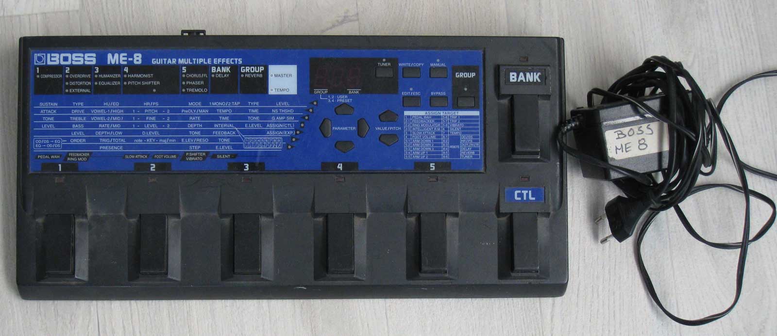 BOSS ME-8 名機 プロ愛用 マルチエフェクター ボス BOSS ME-8 名機 プロ