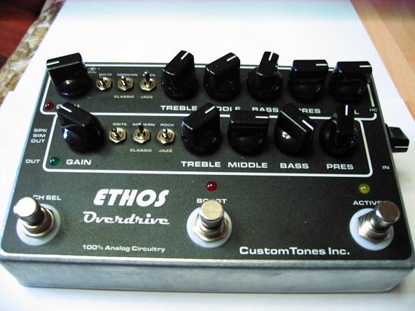 Ethos Overdrive - Custom Tones Ethos Overdrive - Audiofanzine