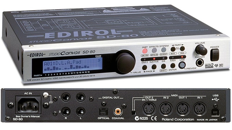 Roland EDIROL SD-80（ローランド エディロール SD-80） □ Roland