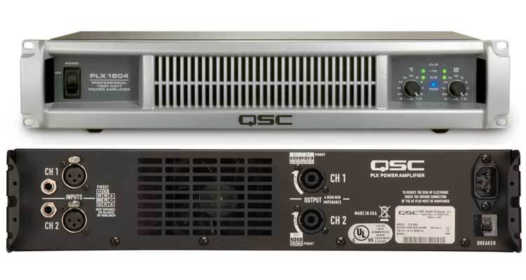 ShiyonQSC PLX 1804 パワーアンプ made in USA qsc plx amplifier 1804