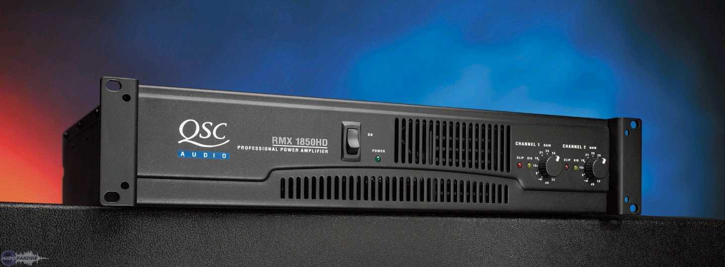 RMX 1850HD - QSC RMX 1850HD - Audiofanzine