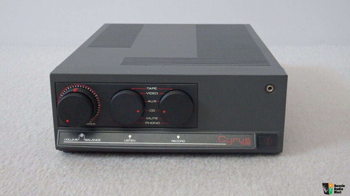 The Mission System Mission Cyrus Two amplifier | Stereophile.com