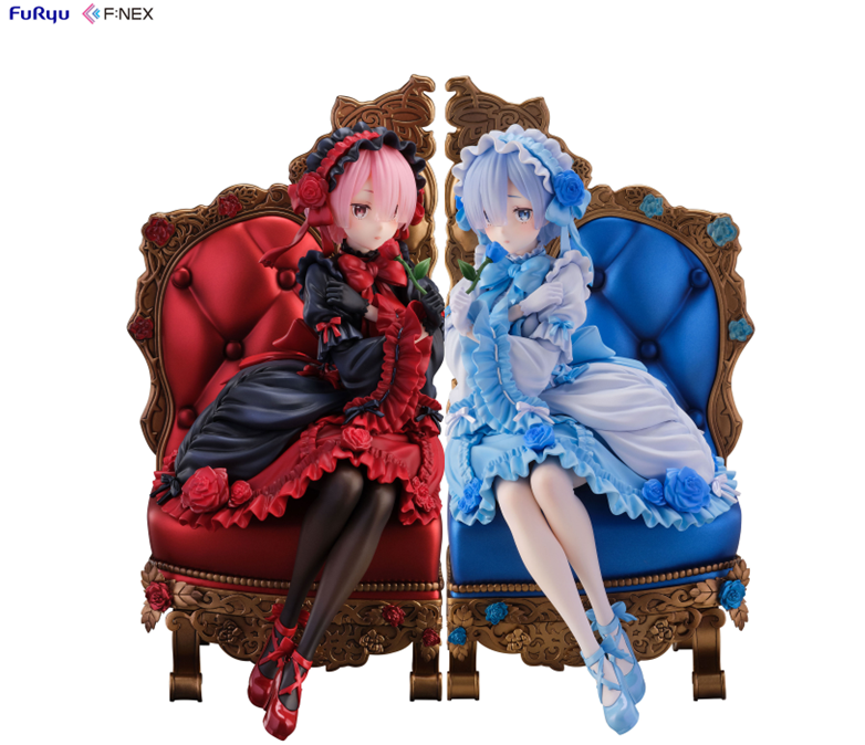 Re:ゼロから始める異世界生活 ラム レム Gothic Ver. 1/7スケール