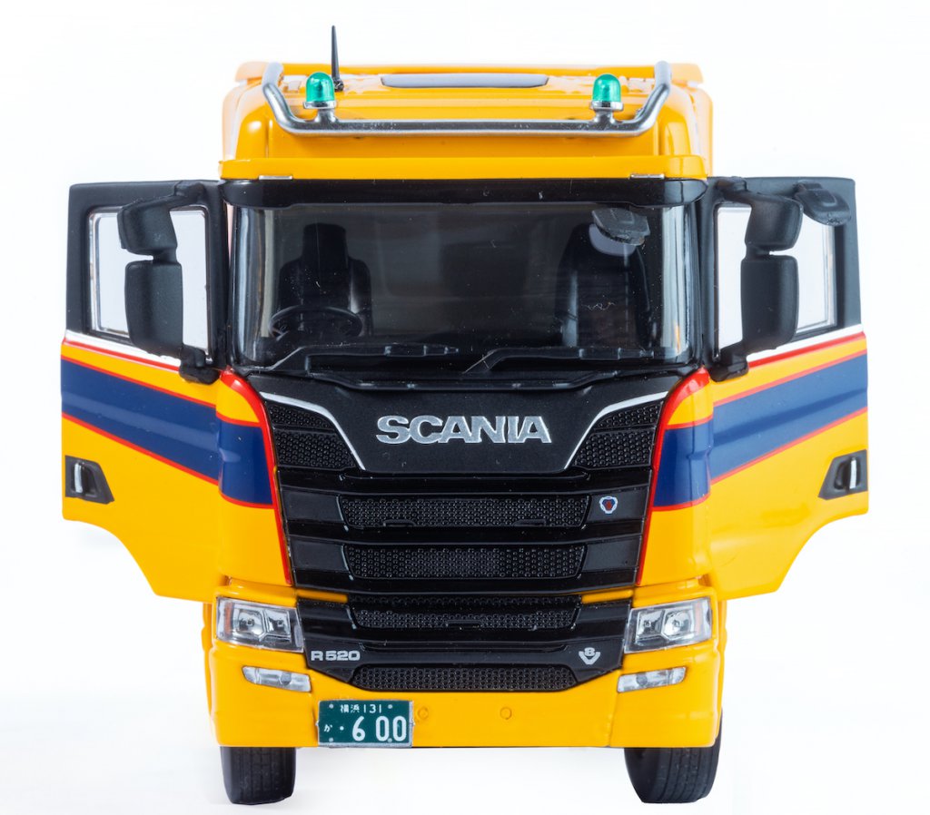 スカニアトレーラー 世新建設運輸 ケンクラフト IMC 1/50 渋谷の青