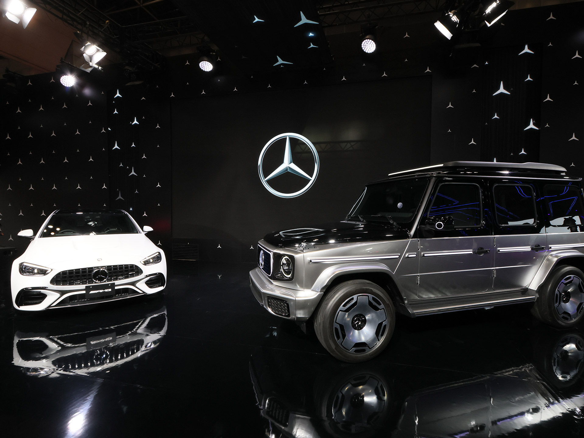 ジャパンモビリティショー2023 メルセデスベンツ ゲレンデ ミニカー 1