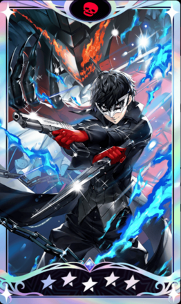 ペルソナ5 P5A 箱クエスト あたり 色紙 ジョーカー/主人公/雨宮蓮