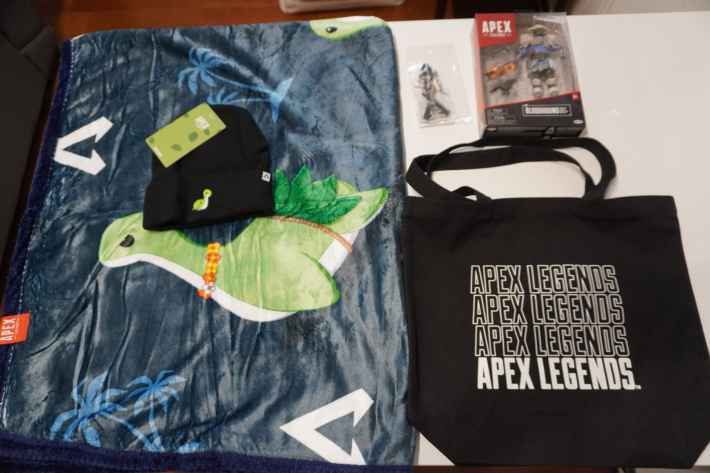 APEX ALGS 世界大会 ノベルティグッズセット 札幌でApex Legendsの公式