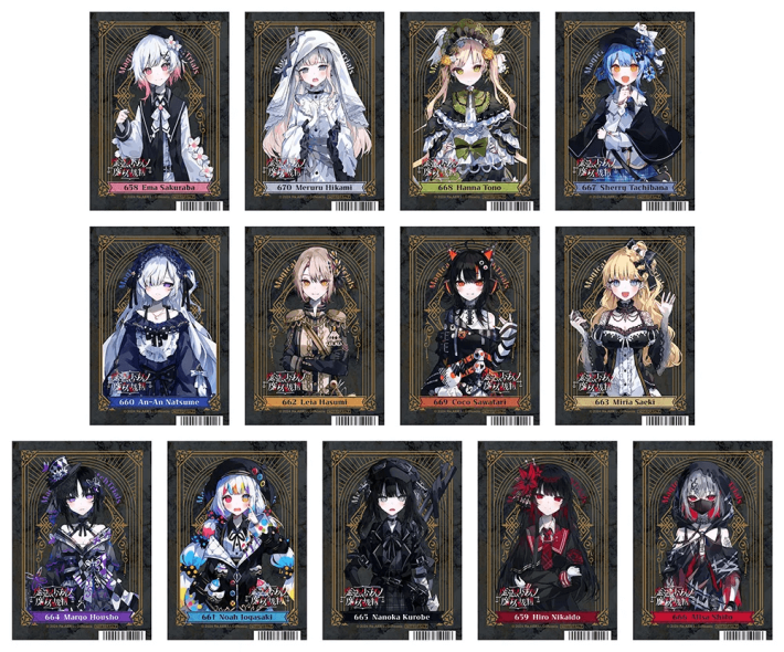 全14種】魔法少女ノ魔女裁判 缶バッジ キャラバッジコレクション A B 魔法