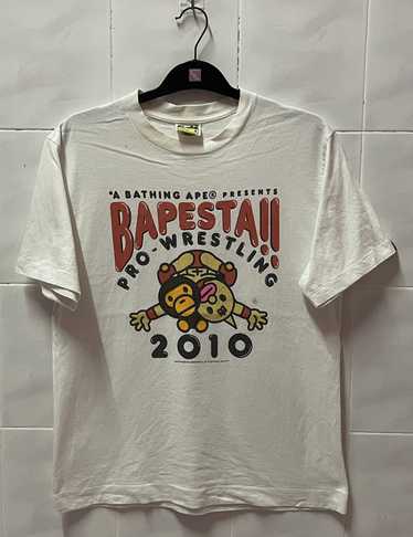未使用品！BAPE BAPESTA!! PRO-WRESTLING 2010 BAPE × Kinnikuman BAPE
