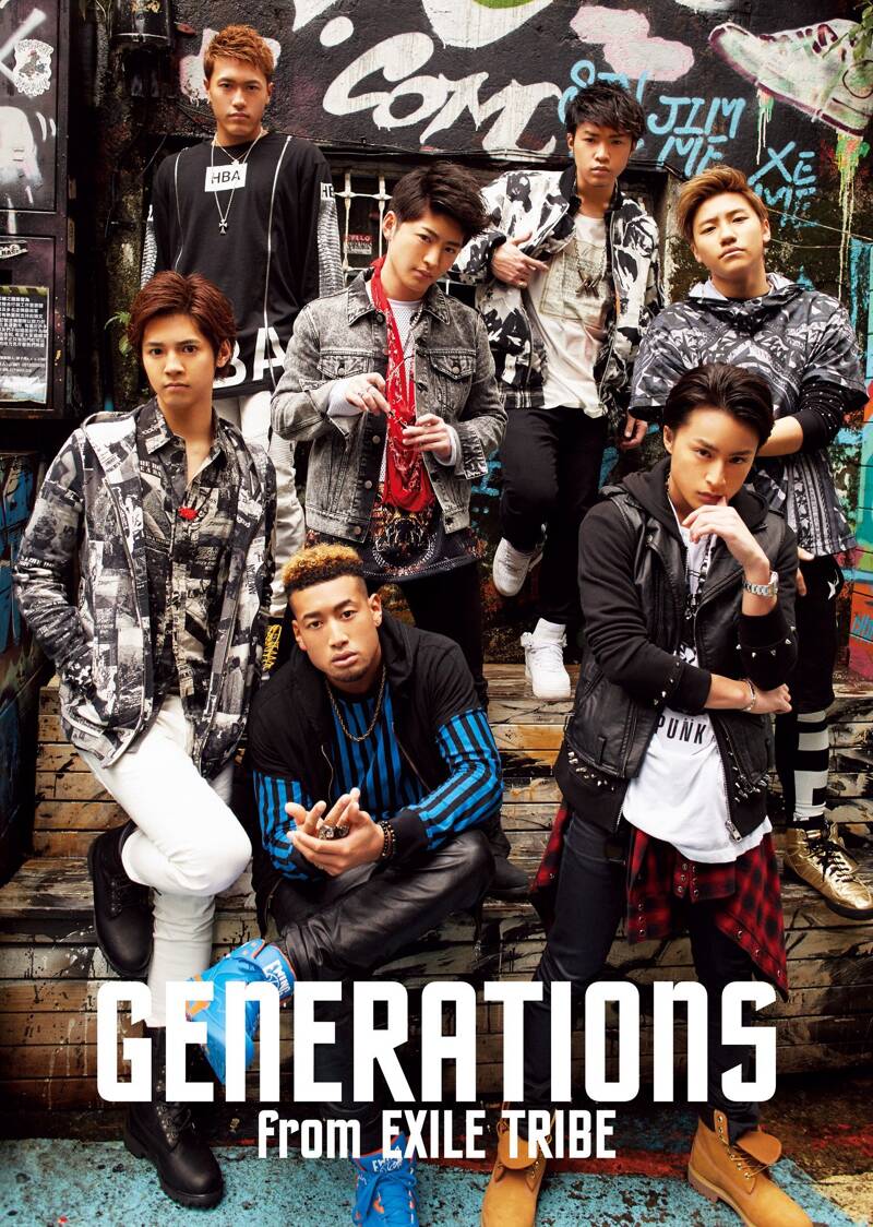 GENERATIONS 写真集 アルバム EXILE TRIBE STATION ONLINE STORE