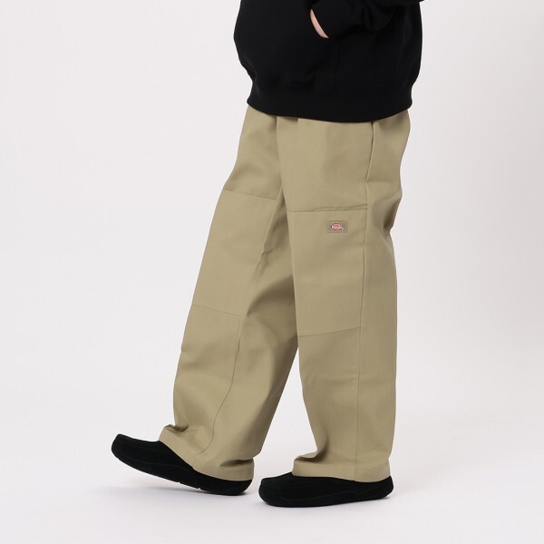 新品SAPEur×Dickies ダブルニーパンツ ベージュ ディッキーズ Dickies