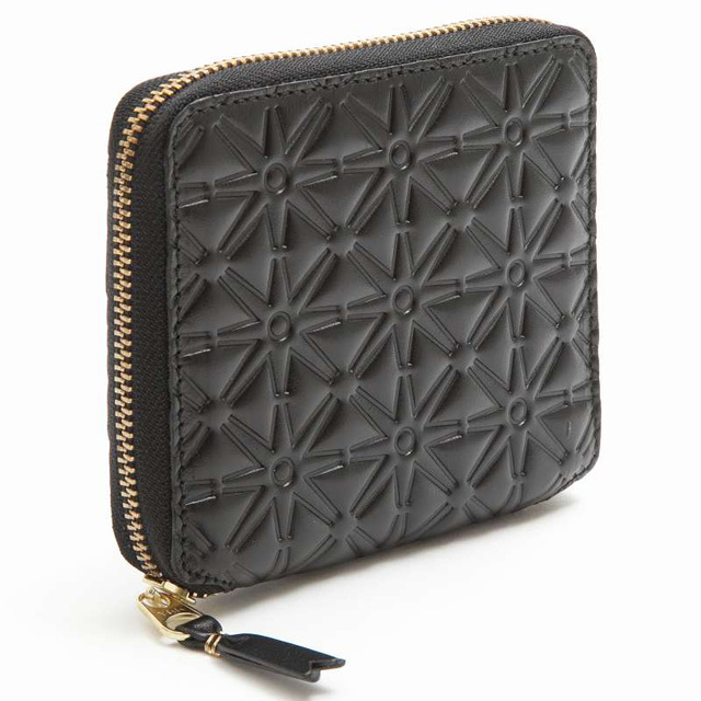 コムデギャルソン COMME des GARCONS 財布 エンボス ラウンド