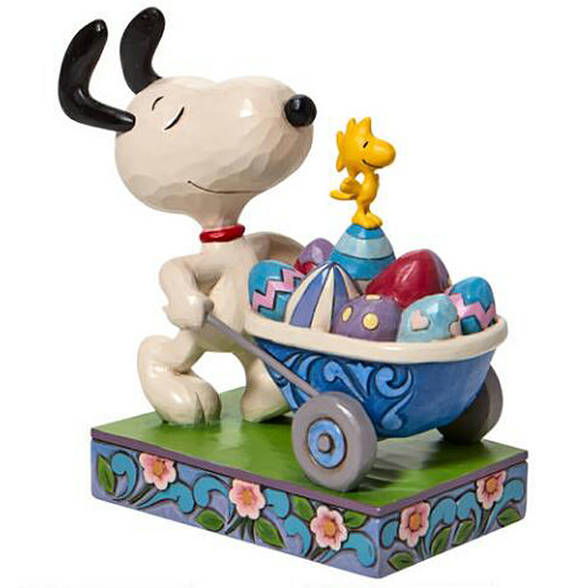 ジムショア Jim Shore スヌーピー＆ウッドストック イースター 置物